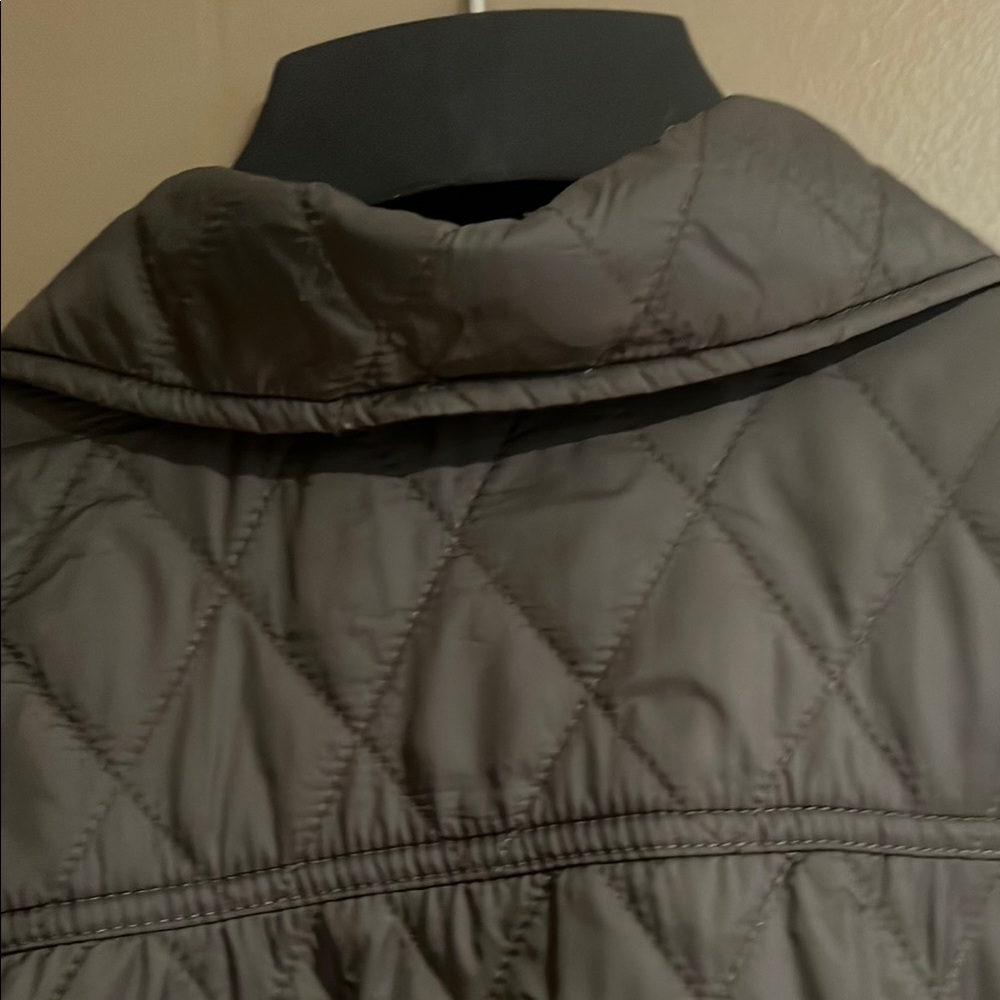 Weatherproof Vintage Men’s Lightweight Quilted Jacket Sz XL Tall in Olive NEW - Picture 8 of 14